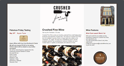 Desktop Screenshot of crushedfinewine.com